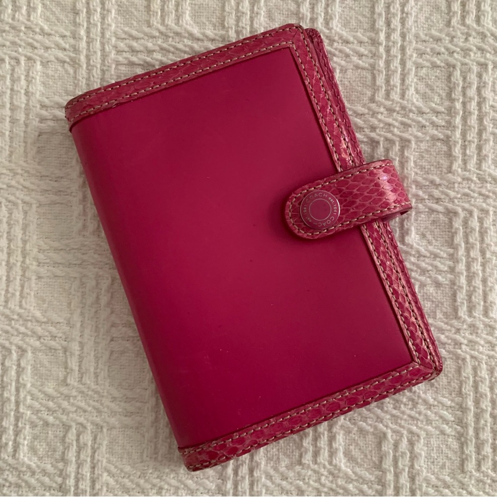 Coach wallet.  Pink. Pre loved.